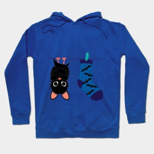 bat cat socks Hoodie